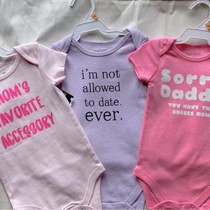Ok!e Dokie Baby Girl Body Suit Bundle